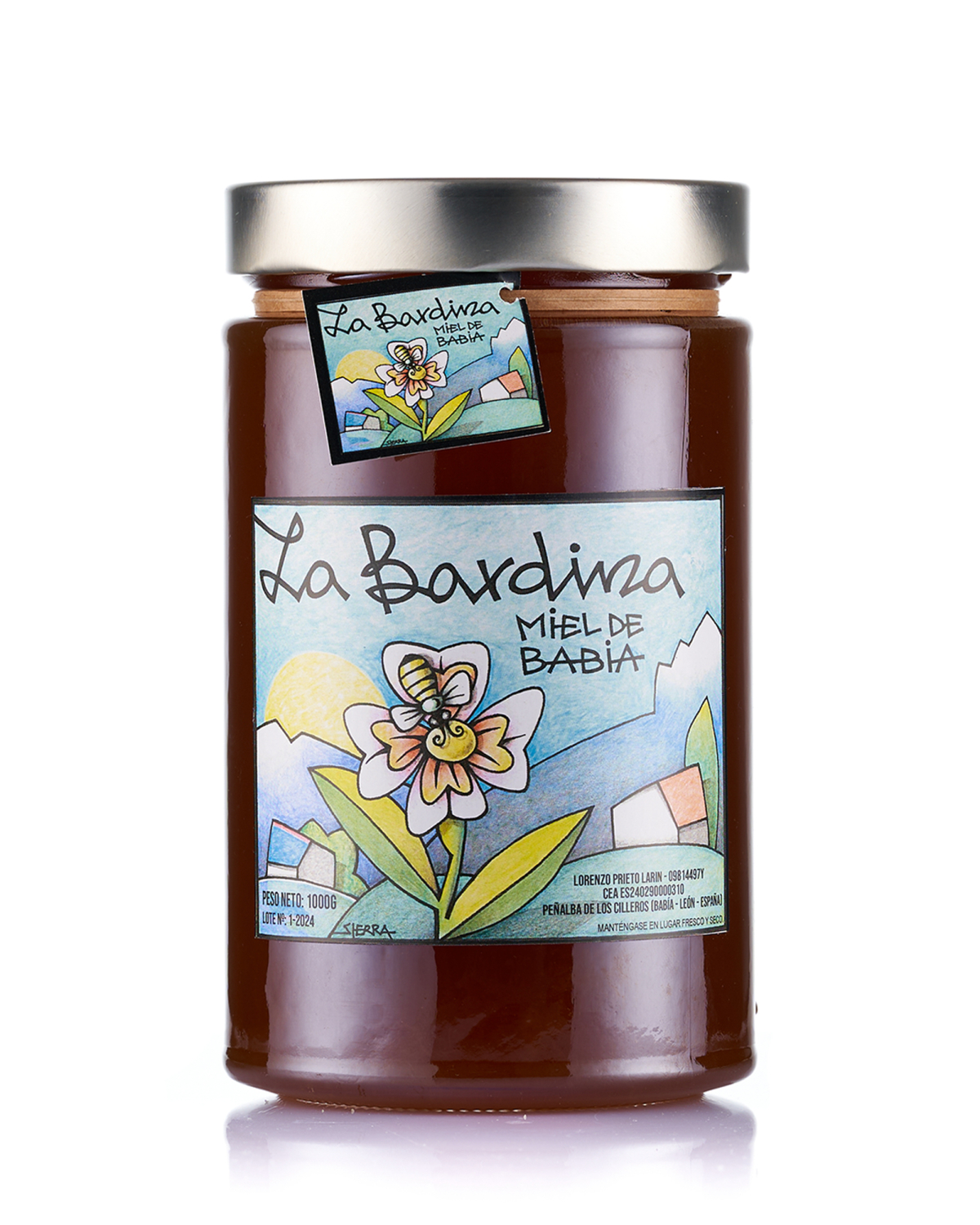 Miel de brezo, tarro de 1Kg